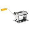Silver DIY Craft Polymer Rolling Machine Stainless Steel Non-Electric Clay Press Roller Hand Cranked Handmade Press Pasta Tools