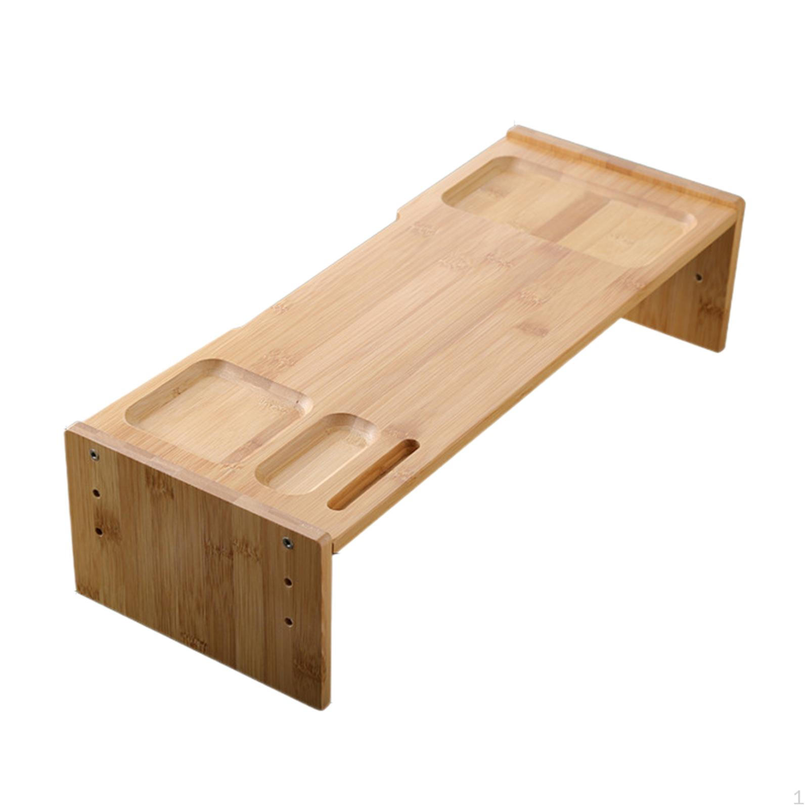 Computer Monitor Stand Riser, Ergonomic Height Adjustable Laptop Stand, Screen Single Layer