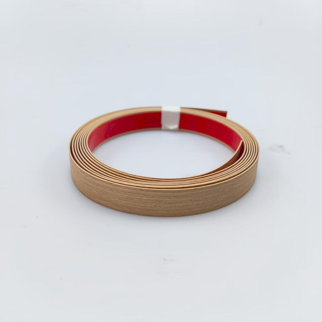1pc 10m/393.7in Edge Band Stickers Self-adhesive Decorative Strips Edge Banding for Furniture Table Cabinet Board Covering Wood