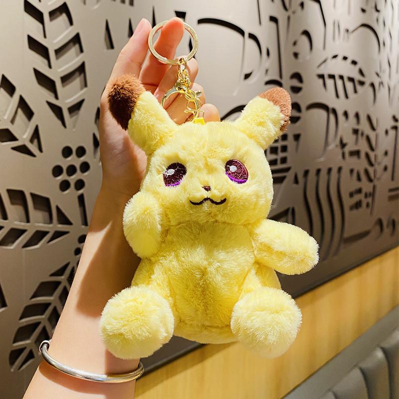 

Плюшевый Пикачу Игривый Брелок Подвеска для Машины Сумки на 2023 год Очаровательный Мультяшный Брелок