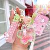 Cherry Blossom Jinnew Season Pink Rabbit Cute Floating Keychain Girls For