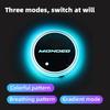 XFVD7 Luminous Car Water Cup Coaster Holder 7 Colorful USB Charging Car Led Atmosphere Light For Ford Mondeo MK5 MK4 MK3