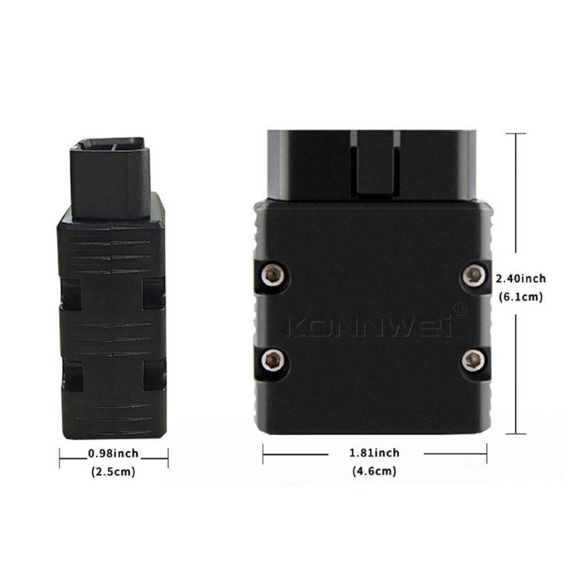 NUR für Android-Telefone, Drahtloser Bluetooth-kompatibler Diagnose-OBD2-Scanner Auto-Code-Lesegerät Scan-Tool ELM327
