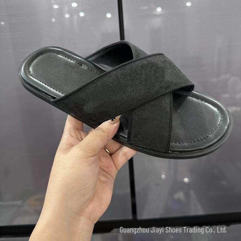

Гуанчжоу Мужские Высококачественные Шлепанцы из Натуральной Кожи в Европейском Стиле Size 43