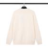 STONE Unisex Spring/Autumn Loose Knit Sweater - Solid Color, Long Sleeve, Round Neck