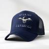 Unisex Avenged Sevenfold Bedruckte Hüte Sommer Netz atmungsaktiv Trucker-Kappe Heavy Metal Band Totenkopf Baseballkappe Verstellbar