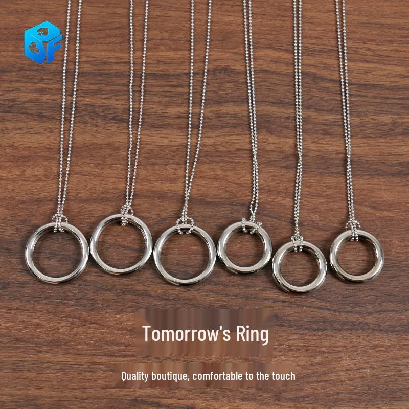 

Northern Magic Knot Ring & Chain: Interactive Flirting Props for a Happy Marriage Medium