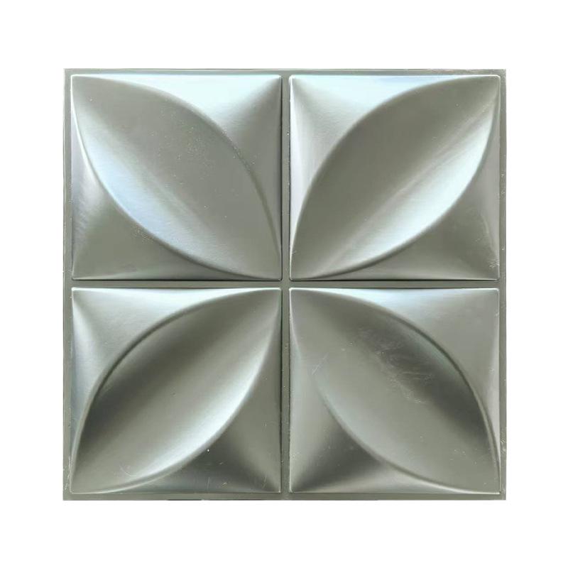 3D Embossed PVC Wall Panels for Hotel, Bedroom & TV Background Décor