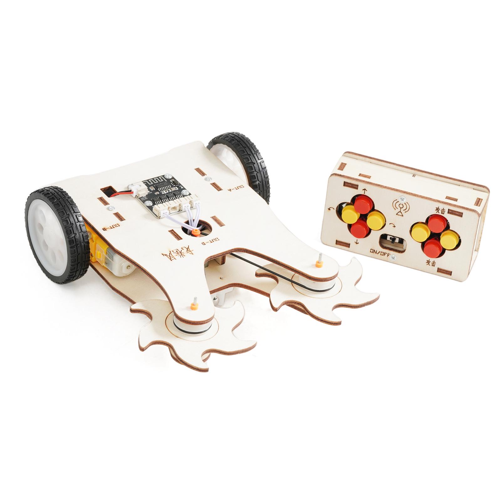 Tornado Tech Remote Control Fighting Vehicle: Creative Handicrafts for Primary & Secondary School Scientific Experiments