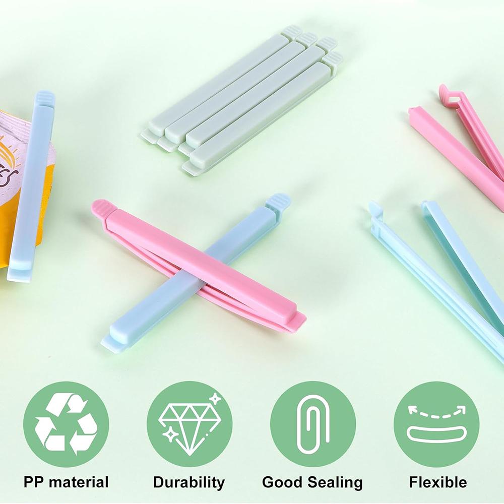 Kitchen magic food bag sealing clip, food moisture-proof bag sealing clip, large snack clip plastic bag clip.zwq