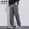 JEEP SPIRIT Herren Baumwolle Locker Gerade Bein Cargohose