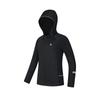 Fila Athletics Tennis Versatile Zip-Up Hoodie Women Hoodies Dark-Flow-Black A51W513501FBK