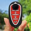 New 3 Button Silicone Car Key Cover Case for Alfa Romeo Mito Giulietta GTO 159 GTA 4C Remote Auto Key Shell Protection Cover