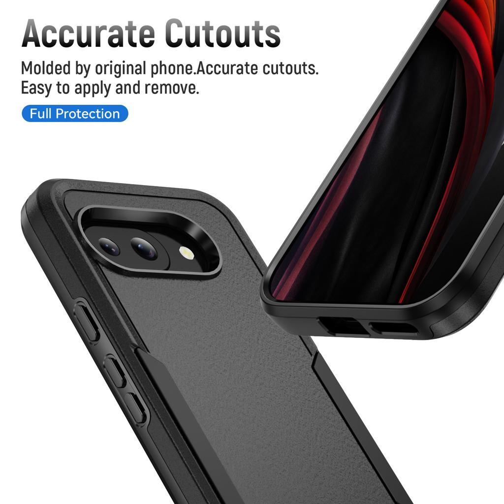 Etui na Google Pixel 9a PC+TPU Wojskowa Ochrona przed Upadkiem Pokrowiec na Telefon