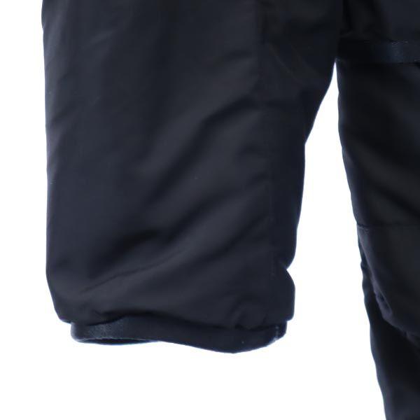 PEUTEREY Péřová bunda S černá Boa límec, kapuce Pánská Použitá