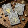Divinations Tarots Card Dices Bag Small Wedding Bag Table Oracles Cards Game Bag Jewelry Storage Drawstring Tarots Bag