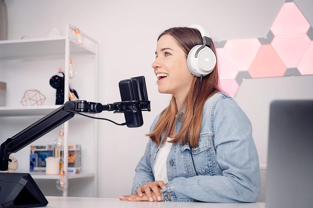 Elgato Microphone Pop Steel Noise Control Accessory Wave1/3 Accessory, Filter/Plosive Prevention, Double-Layer Mesh,