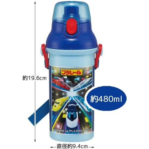 Skater Water Bottle 480ml Plarail 23 for Children Antibacterial Plastic Made in Japan PSB5SANAG-A
