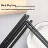 50-Pair Anti-slip Alloy Chopsticks
