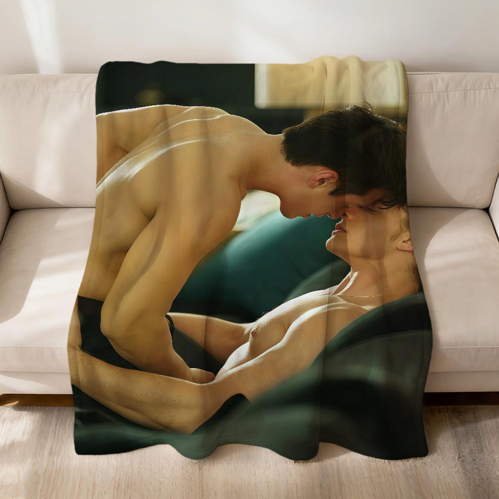 

Vintage TV series h-heated rivalry Shane Ilya Flannel soft warm plush blanket sofa living room pet hogar bed home Car portable 75x90cm