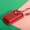 Women's Bag Mobile Phone Bag Trendy Line Simple Ladies Shoulder Bag Messenger Bag Lock Small Square Bag