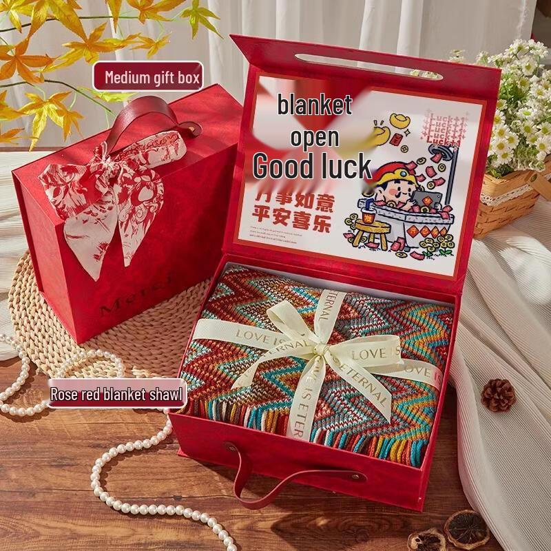 HANDUNYOU Bohemian Red Gift Set