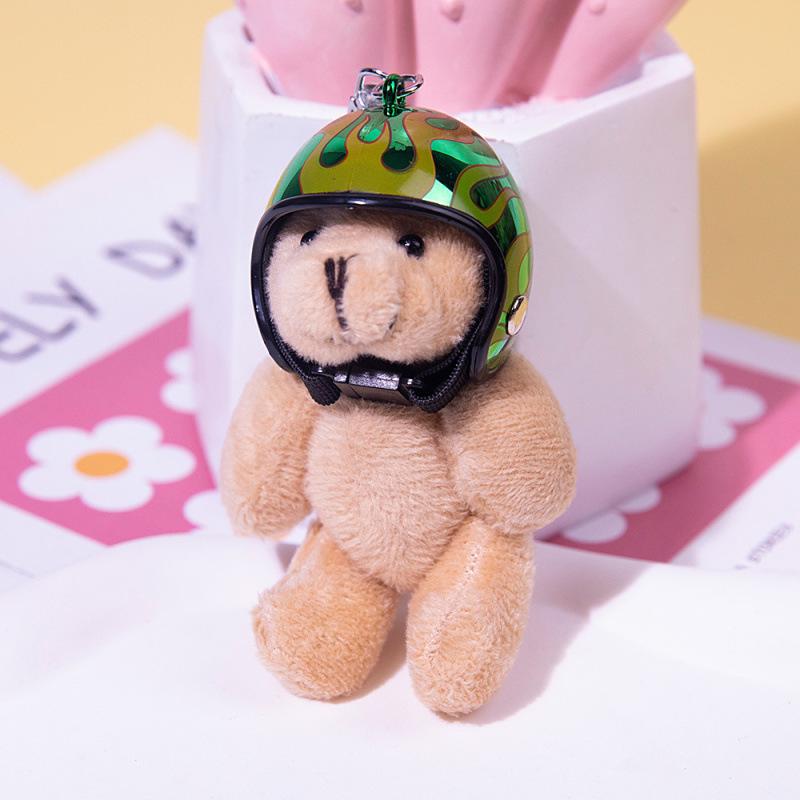 Mecha Cartoon Helmet Keychain