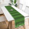 Football Table Runner Soccer Themed Birthday Party Decorations Kids Boys Favors Football Grass Table Cover Baby Shower Supplies