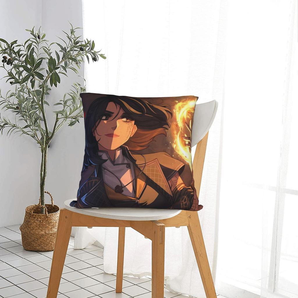 Pillow Cover Clair Obscur Expedition 33 Lune (2) Morden Pillow Case For Living Room Chair Pillowcases