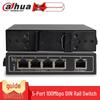 Dahua Industrial Security Rail-Mount Ethernet Switch CN Plug (adapter Included)