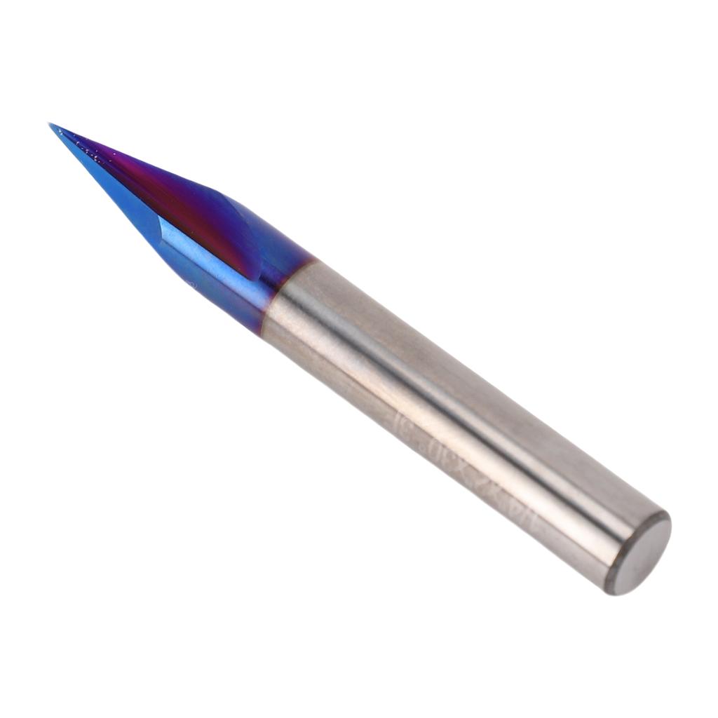 V Groove Engraving Router Bit 30 Degree 3 Flute 1 4in Shank Nano Coated Carbide for Carving