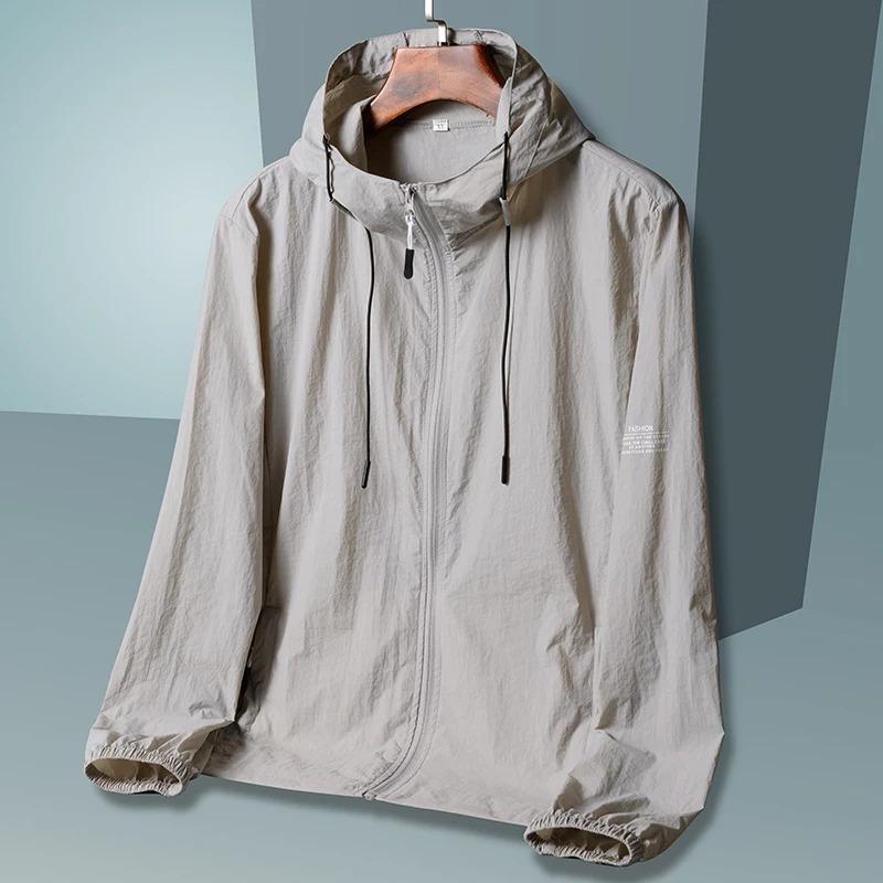 2024 Summer Sunwear Unisex Hooded Jacket Ultra-thin Quick-drying Comfort Cool Windbreaker Outdoor Fishing Camping Protection