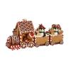 Gingerbread Train, Christmas Decorations, Window Christmas Gifts, Home Living Room Table Resin Crafts.