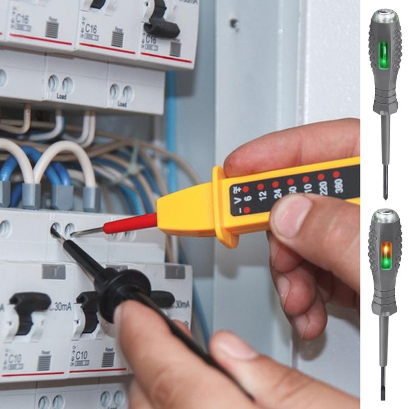 Portable Handheld Voltage Tester Pen Intelligent Voltage Tester Pen Magnetic Screwdriver Voltage Tester Voltmeter Tester Tools