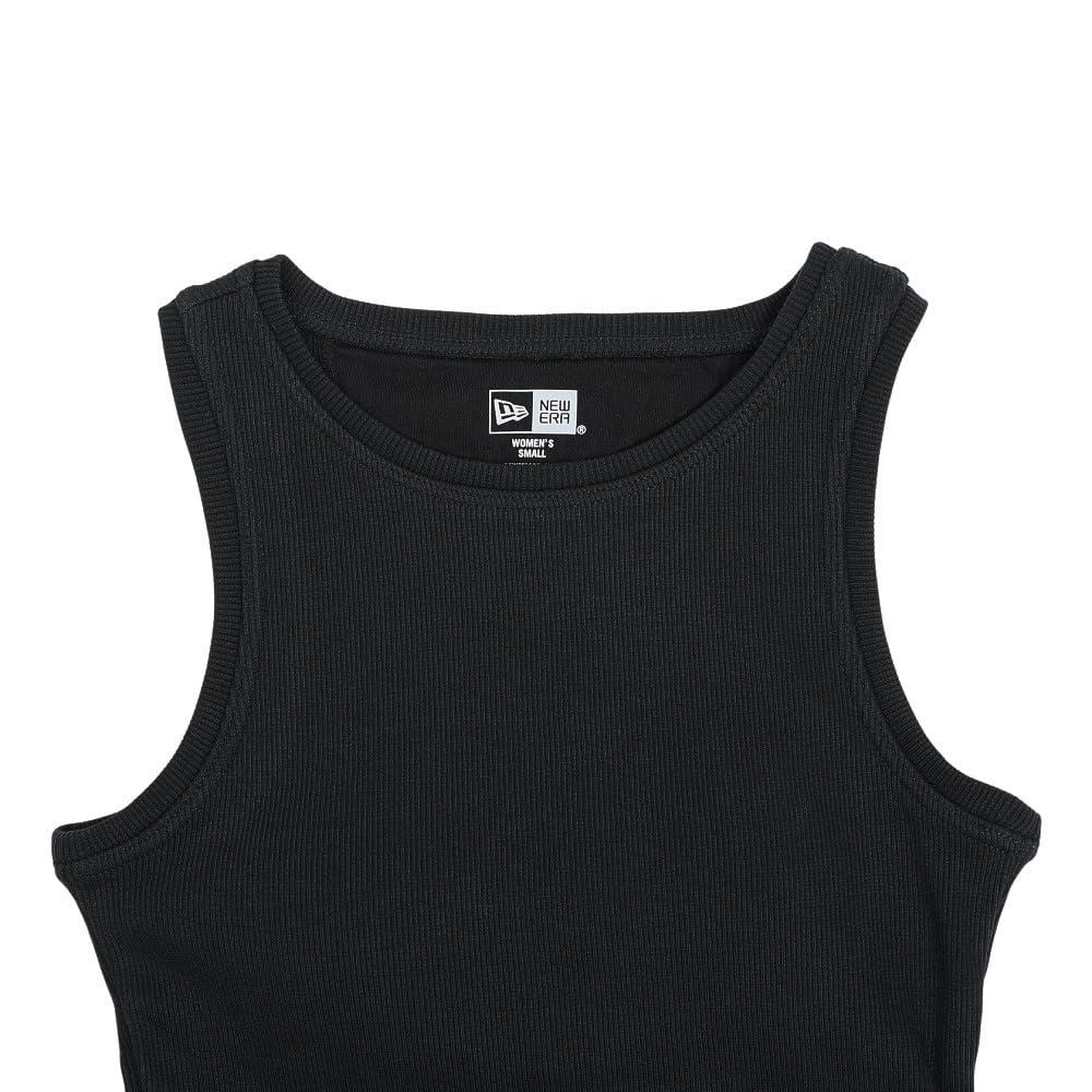 New Era WS Tank Sleeveless Size Black Women's Top, Black, Shirt, Small,