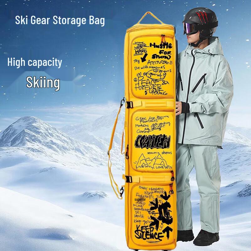 Водонепроницаемая сумка на колесах Zushu для лыж и сноуборда