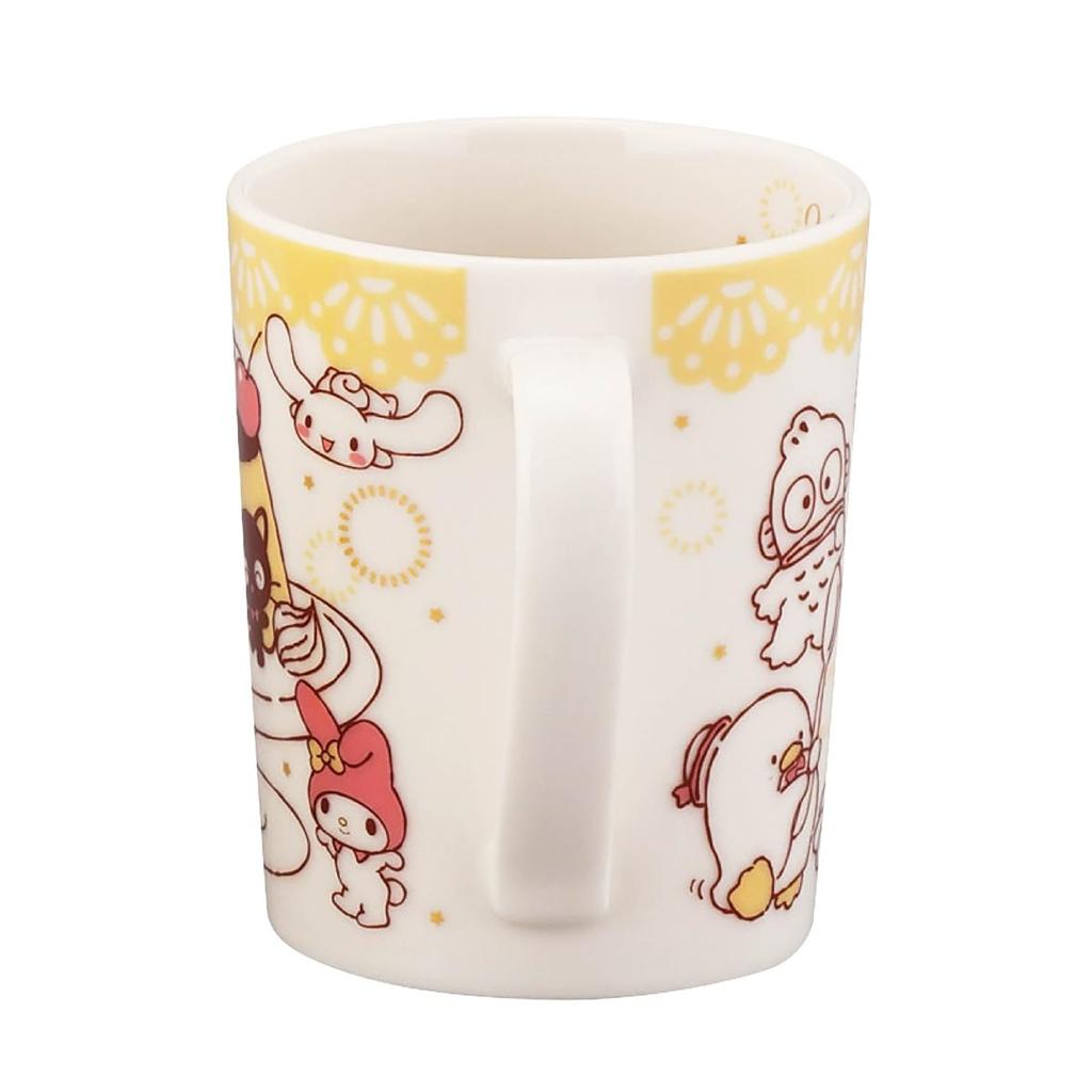 Sanrio 2026 Years Pompompurin Chococat 30th Anniversary Microwave Character Made in Yamaka Mug, Approx. 350ml, Safe, Goods, Gift, Tableware, Japan,