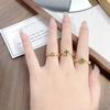 Medieval Vintage Retro High-End Colored Treasure Apple Green Open Ring For Women To Wear Exquisite Rings