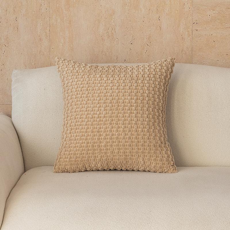 2pcs Modern Double-Sided Design Soft Velvet Sofa Cushion Covers, Office Chair Backrest Pillowcases, Durable Headboard Cushion Covers for Sofa and Bed