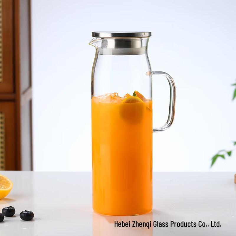 High Borosilicate Glass Cold Water Pitcher