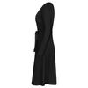 Women's Dress Autumn and Winter Fashion Slim Straps Long-sleeved Dress