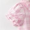 Dave & Bella Girls' Cotton Plaid Princess Dress