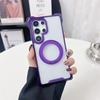 For Samsung Galaxy S25 Ultra Magnetic Case Ring Kickstand TPU+PC Phone Cover