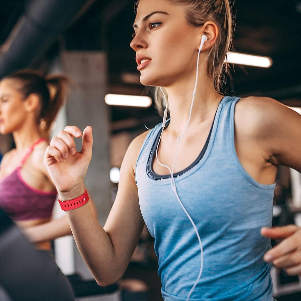 Silicone Ocean Strap For Apple Watch Band Ultra 3/2 49mm 46mm 45mm 42mm 44mm 41mm Sports Bracelet iWatch 11 10 9 8 7 6 5 SE band