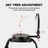 Foldable Bicycle Wrist Mirror 360° Rotatable Cycling Wrist Rearview Mirror