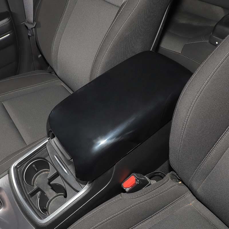 ABS Armrest Box Decorative Panel Decoration Cover Sticker For Dodge Charger 2011 Up For Chrysler 300C 2011 Up Car Interior Accessories