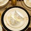Jiakangming Elegant Bone China Dinnerware Set