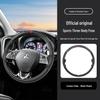 Napa Leather No-Sew 3-Piece Anti-Slip Steering Wheel Cover for Mitsubishi