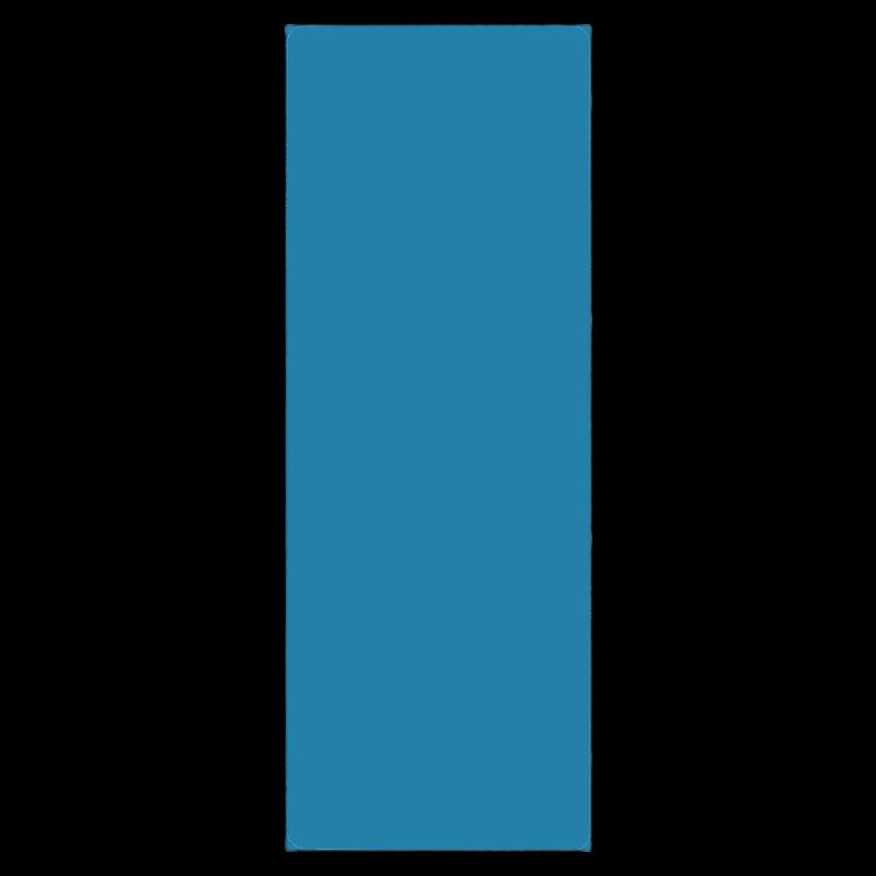 WEZHO Thickened Non-Slip PU Rubber Yoga Mat