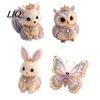 Collectible Bead Art Kit 1 Set 3D Beaded Animal DIY Kit, Beading Crafts with Instructions, Handmade Insect Bird Fairy for Kids Adults Beginners